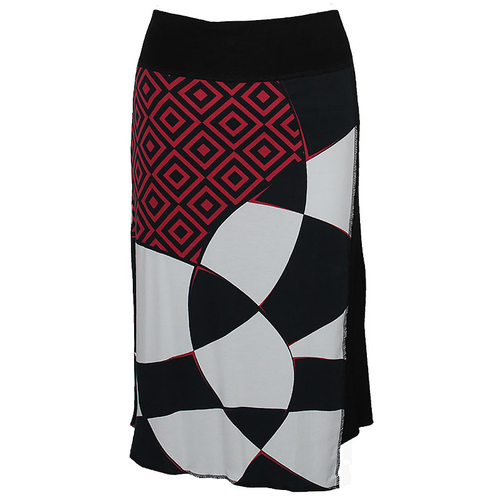 Red Checker Skirt